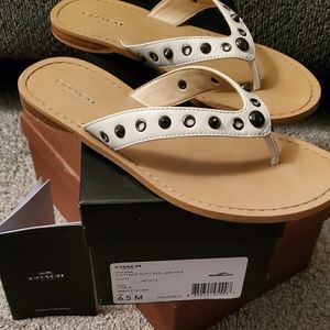 Coach Cottage Carmine Sandals 6.5